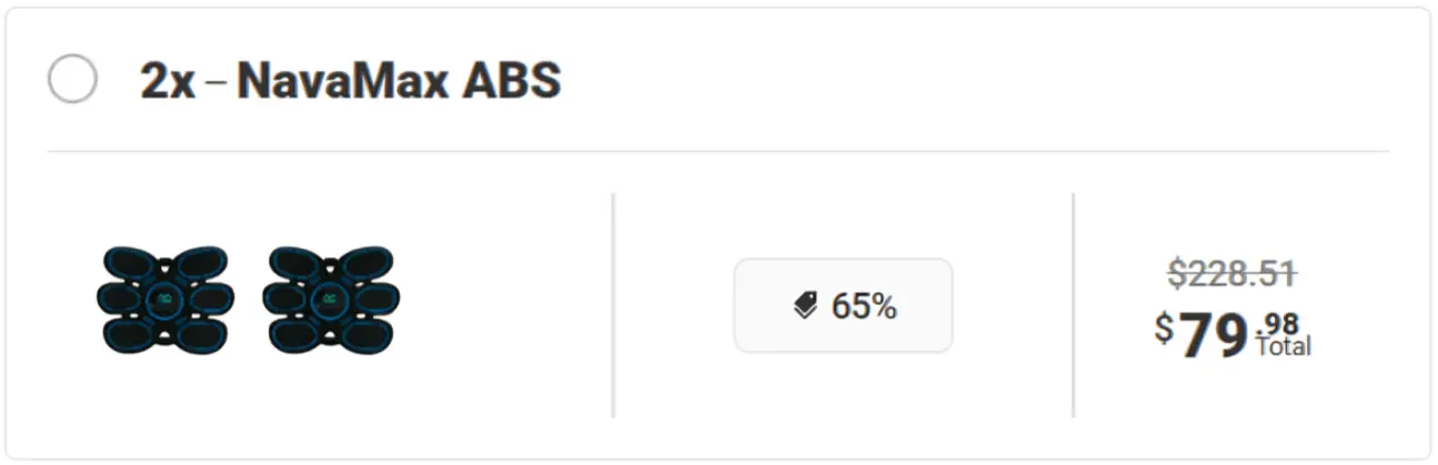 NavaMax ABS Stimulator best price